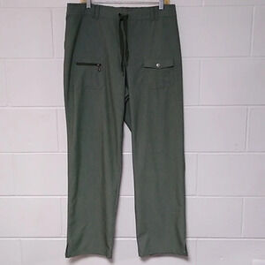 ADAR PRO, DARK SAGE GREEN, STRAIGHT, SIDE VENT, CARGO, SCRUB, PANTS 32" LENGTH